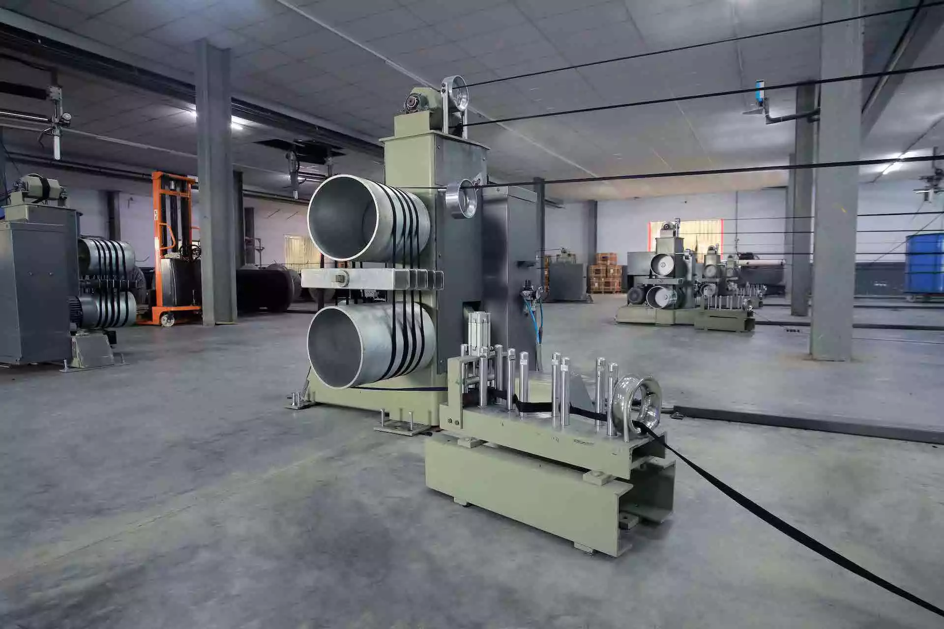 Long Chain Beamer Machine